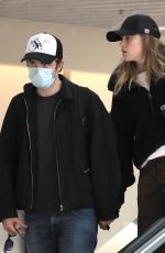 SUKI WATERHOUSE at LAX Airport in Los Angeles 05/16/2022