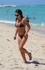 TAHLIA PARIS in Bikini at a Beach in Miami 05/14/2022