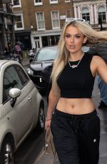 TALLIA STORM Arrives at BooHoo Spring Refresh Evening in London 05/04/2022