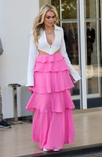 TALLIA STORM Leaves Martinez Hotel at 2022 Cannes Film Festival 05/17/2022