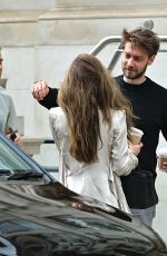 TAMARA FRANCESCONI Leaves Corinthia Hotel in London 05/27/2022