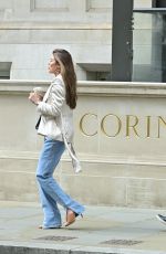 TAMARA FRANCESCONI Leaves Corinthia Hotel in London 05/27/2022