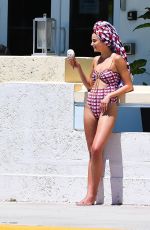 TAYLOR HILL in Bikinis and Swimwear at a Photoshoot in Miami 05/12/2022