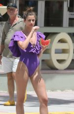TAYLOR SILL at a Swimwear Photoshoot in Miami 05/12/2022