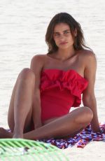 TAYLOR SILL at a Swimwear Photoshoot in Miami 05/12/2022