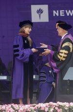 TAYLOR SWIFT Delivers New York University 2022 Commencement Address at Yankee Stadium in New York 05/18/2022