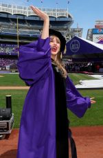 TAYLOR SWIFT Delivers New York University 2022 Commencement Address at Yankee Stadium in New York 05/18/2022