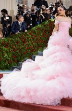 TESSA THOMPSON at Met Gala Celebrating In America: An Anthology of Fashion in New York 05/02/2022