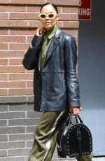 TESSA THOMPSON Out Shopping in New York 05/11/2022