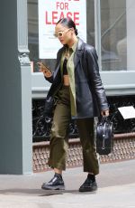 TESSA THOMPSON Out Shopping in New York 05/11/2022
