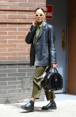 TESSA THOMPSON Out Shopping in New York 05/11/2022