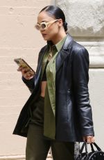 TESSA THOMPSON Out Shopping in New York 05/11/2022