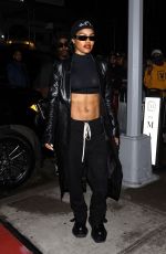 TEYANA TAYLOR Arrives Back at Mark Hotel in New York 05/01/2022