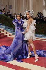 TEYANA TAYLOR at Met Gala Celebrating In America: An Anthology of Fashion in New York 05/02/2022