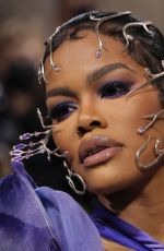 TEYANA TAYLOR at Met Gala Celebrating In America: An Anthology of Fashion in New York 05/02/2022