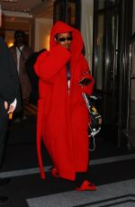 TEYANA TAYLOR Leaves Mark Hotel in New York 05/04/2022