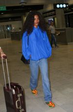 TINA KUNAKEY Arrives at Nice Airport 05/22/2022