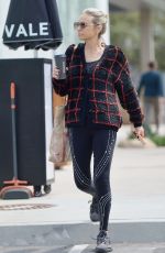 TISH CYRUS Out for Coffee in Los Angeles 04/28/2022