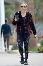 TISH CYRUS Out for Coffee in Los Angeles 04/28/2022