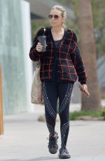 TISH CYRUS Out for Coffee in Los Angeles 04/28/2022