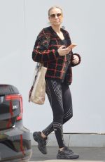 TISH CYRUS Out for Coffee in Los Angeles 04/28/2022