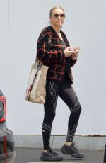 TISH CYRUS Out for Coffee in Los Angeles 04/28/2022