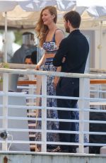 TONI GARRN Arrives at Eden Roc Hotel in Cannes 05/20/2022