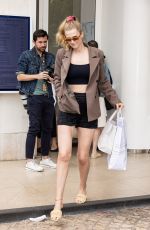 TONI GARRN Leaves Hotel Martinez in Cannes 05/22/2022