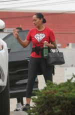 TRACEE ELLIS ROSS Heading to Workout Class in Santa Monica 05/24/2022