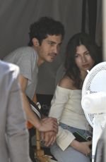 URSULA CORBERO and Chino Darin on the Set of New Project Out in Venice 05/09/2022