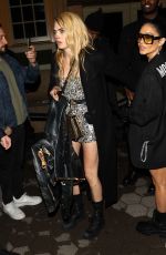 VANESSA HDUGENS and CARA DELEVINGNE Leaves Met Gala Afterparty in New York 05/02/2022