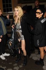 VANESSA HDUGENS and CARA DELEVINGNE Leaves Met Gala Afterparty in New York 05/02/2022