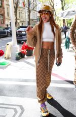 VANESSA HUDGENS and ANITTA Out in New York 04/30/2022