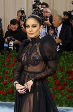 VANESSA HUDGENS at Met Gala Celebrating In America: An Anthology of Fashion in New York 05/02/2022