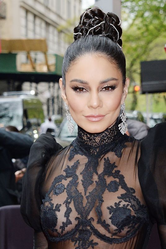 VANESSA HUDGENS Heading to 2022 Met Gala in New York 05/02/2022