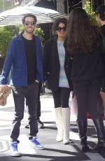 VANESSA HUDGENS Leaves Her Hotel in New York 04/30/2022