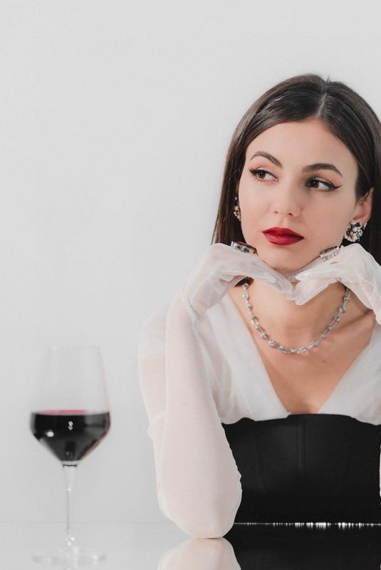 VICTORIA JUSTICE at a Photoshoot 05/17/2022