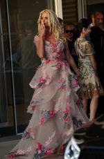 VICTORIA SILVSTEDT Arrives at Martinez Hotel in Cannes 05/20/2022