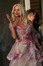 VICTORIA SILVSTEDT Arrives at Martinez Hotel in Cannes 05/20/2022