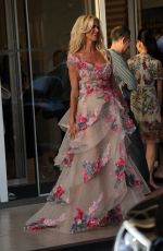 VICTORIA SILVSTEDT Arrives at Martinez Hotel in Cannes 05/20/2022