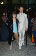 VIOLETTA KOMYSHAN Arrives at Casa Cipriani a Met Gala Afterparty in New York 05/02/2022
