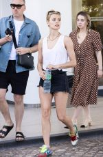 WALLIS DAY Leaves Her Hotel in Cannes 05/20/2022