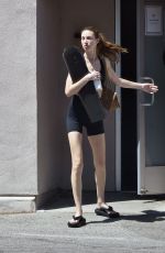 WHITNEY PORT Leaves Yoga Class in Los Angeles 05/12/2022