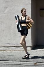 WHITNEY PORT Leaves Yoga Class in Los Angeles 05/12/2022