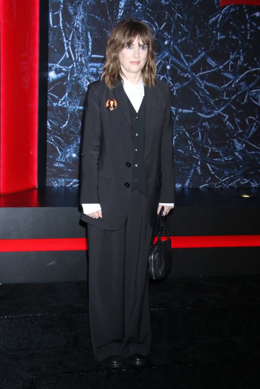 WINONA RYDER at Stranger Things, Season 4 Premiere at Netflix Brooklyn 05/14/2022