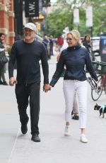 YOLANDA HADID Out in New York 05/24/2022