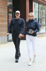YOLANDA HADID Out in New York 05/24/2022