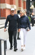 YOLANDA HADID Out in New York 05/24/2022