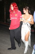 ADDISON RAE Arrives at Stassie Karanikolaou and Zack Bia’s Joint Birthday Party in Los Angeles 06/09/2025