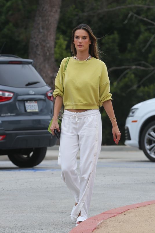 ALESSANDRA AMBROSIO Out and About in Brentwood 06/09/2022